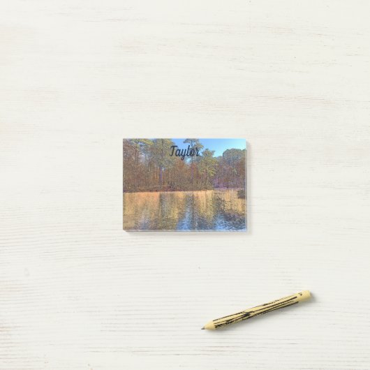 Herfstmeer in Virginia Post-it® Notes (Op bureau)