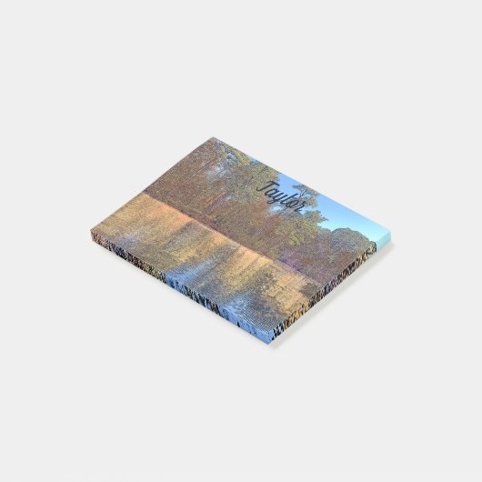 Herfstmeer in Virginia Post-it® Notes (Schuin)