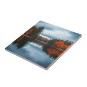 Herfstmeer Tegeltje (Zijkant)