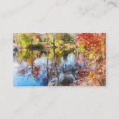 Herfstmeer Visitekaartje (Achterkant)