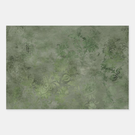 Herfstmist Vlinders Inpakpapier Vel (Voorkant 2)