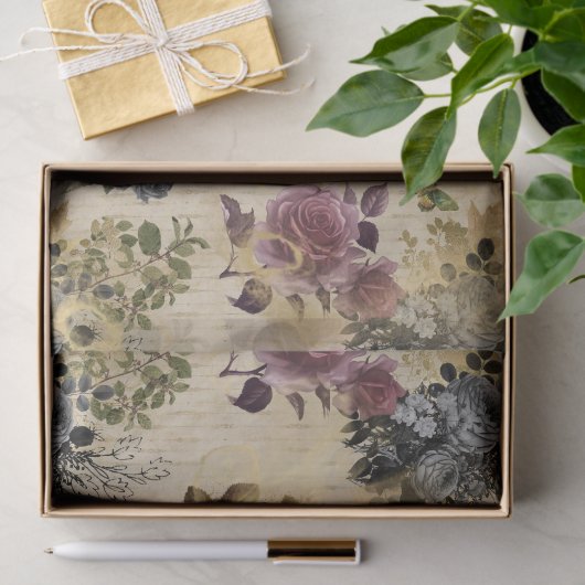 Herfstmist Vlinders Tissuepapier (Geschenk)