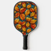 Herfstmozaïekpatroon Pickleball Paddle (Achterkant)