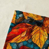 Herfstmozaïekpatroon Strandlaken (In situ)