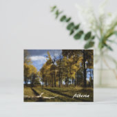 herfstnamiddag, Alberta Briefkaart (Staand voorkant)