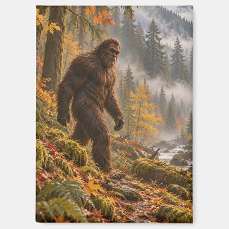 Herfstnevel Bigfoot-magneet Magneet