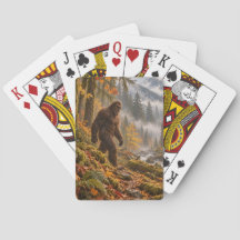 Herfstnevel Bigfoot Speelkaarten