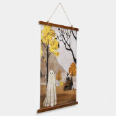 herfstnevel hangend wandkleed (Gebogen)