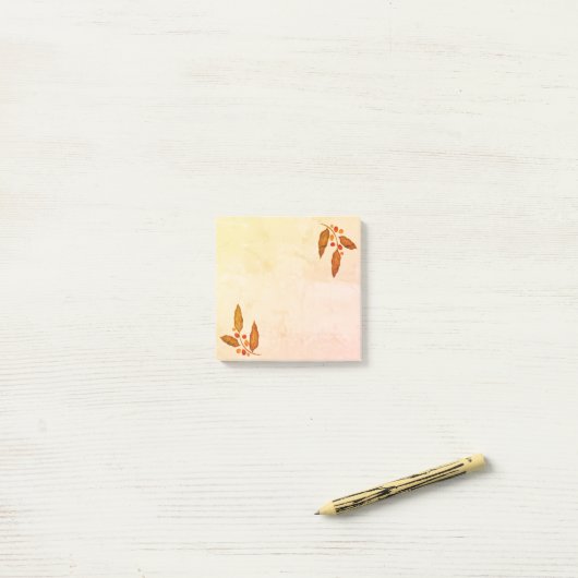 Herfstnotities Post-it® Notes (Op bureau)