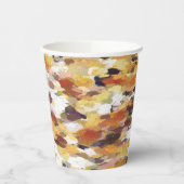 Herfstolie Abstract Papieren Bekers (Links)
