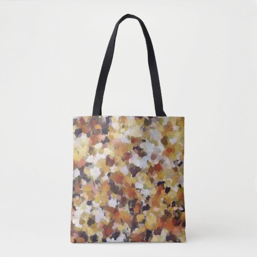Herfstolie Abstract Tote Bag (Voorkant)