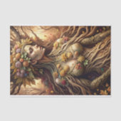 Herfstomarming Bosgodin Decoupage Tissuepapier (Voorkant)