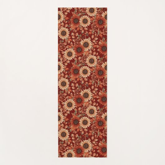 herfstomhelzing yogamat (Voorkant)