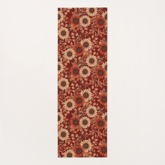 herfstomhelzing yogamat (Achterkant)