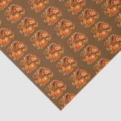 Herfstoogst Cornucopia Tissuepapier (Detail)