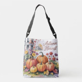 Herfstoogst, Landherfstoogst, Herfst, Crossbody Tas (Achterkant)