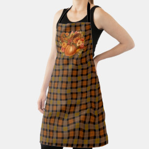 Herfstoogst Plaid en Cornucopia Schort