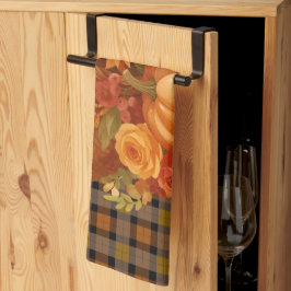 Herfstoogst Plaid en Cornucopia Theedoek