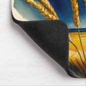 Herfstoogst Prairie Gold Mousepad Muismat (Hoek)