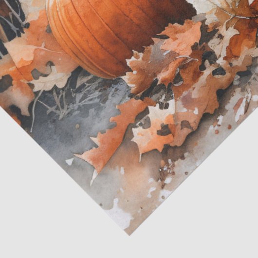 Herfstoogst Turkije Decoupage Tissuepapier (Detail)