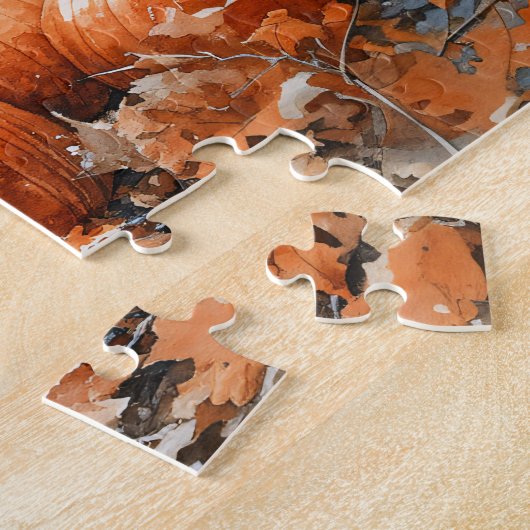 Herfstoogst Turkije Legpuzzel (Zijkant)