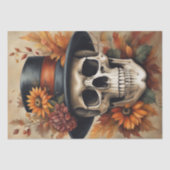 Herfstoogst: vogelverschrikker in Herfst Decoupage Tissuepapier (Voorkant)