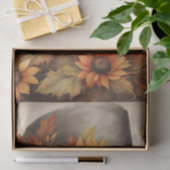 Herfstoogst: vogelverschrikker in Herfst Decoupage Tissuepapier (Geschenk)