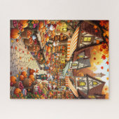 herfstoogstmarkt legpuzzel (Horizontaal)