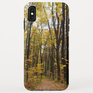Herfstpad en gouden bladeren in Laurel Hill Park Case-Mate iPhone Case