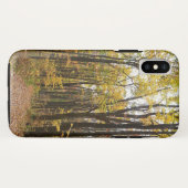 Herfstpad en gouden bladeren in Laurel Hill Park Case-Mate iPhone Case (Achterkant (horizontaal))