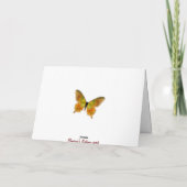 Herfstpad Feestdagen Kaart (Achterkant)