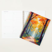 Herfstpad Herfstloof Schilderij Planner (Display)