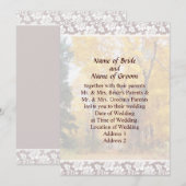 Herfstpad Trouwuitnodiging Set Kaart (Voorkant / Achterkant)