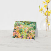 "HERFSTPALET" (FOTO) NOTECARD KAART (Gele Bloem)