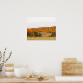 "HERFSTPALET / MICHIGAN PLATTELAND" POSTER (Keuken)