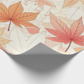 herfstpapier voor het inpakken van esdoornblad cadeaupapier (Hoek)