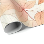 herfstpapier voor het inpakken van esdoornblad cadeaupapier (Rol Hoek)