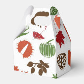 Herfstpatroon Bedankdoosjes (Achterkant)