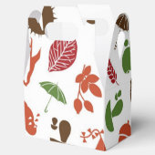 Herfstpatroon Bedankdoosjes (Geopend)