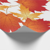 Herfstpatroon Cadeaupapier (Hoek)