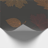 Herfstpatroon Cadeaupapier (Hoek)