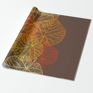 Herfstpatroon Cadeaupapier
