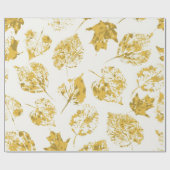 Herfstpatroon Cadeaupapier (Vlak)