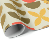 Herfstpatroon Cadeaupapier (Rol Hoek)