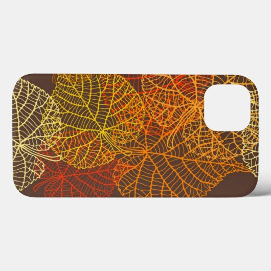 Herfstpatroon Case-Mate iPhone Case (Achterkant (horizontaal))
