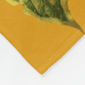 Herfstpatroon fleece deken (Hoek)