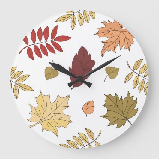 Herfstpatroon Grote Klok (Voorkant)