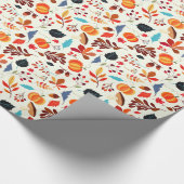 herfstpatroon inpakpapier (Hoek)