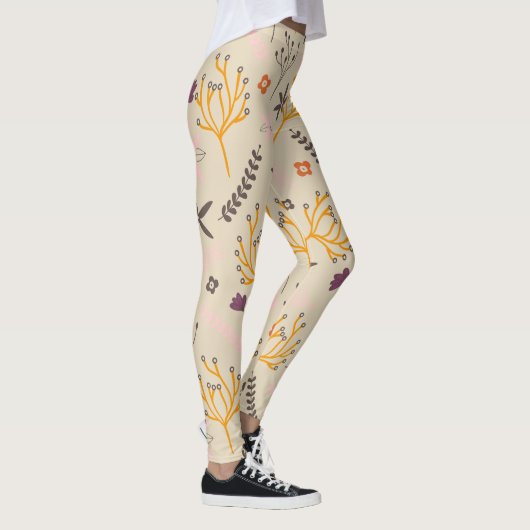 Herfstpatroon legging (Rechts)