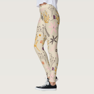 Herfstpatroon legging